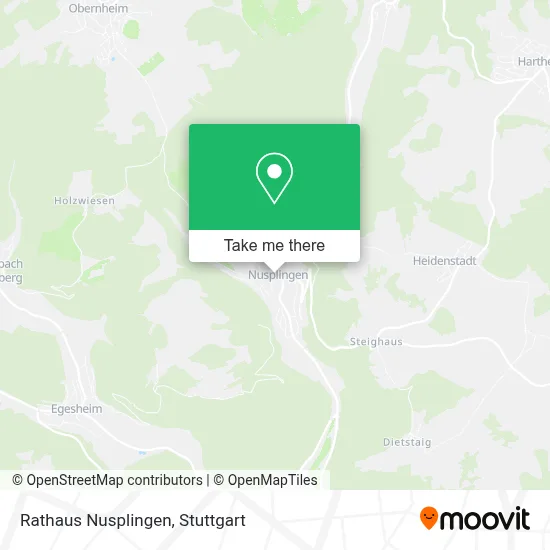 Rathaus Nusplingen map