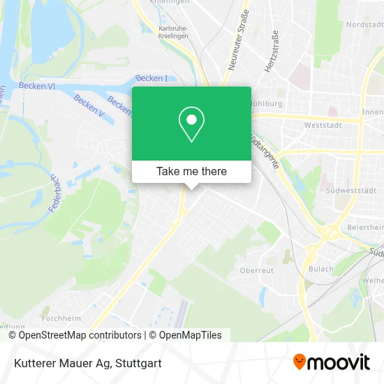 Kutterer Mauer Ag map