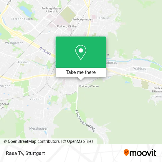 Rasa Tv map