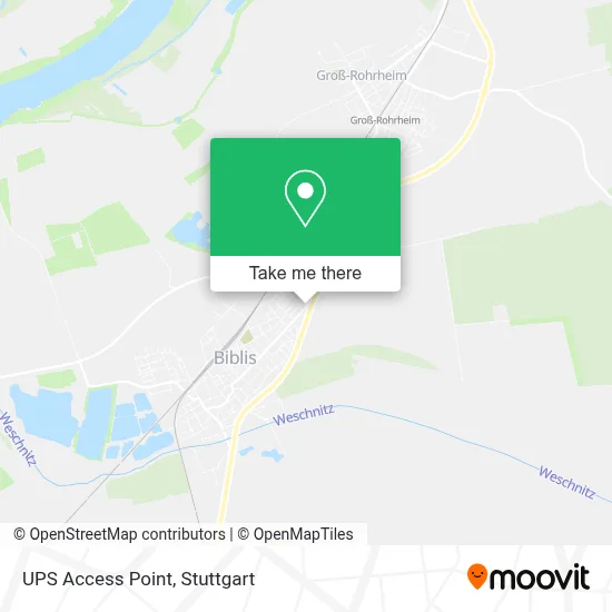 Ups Access Point map