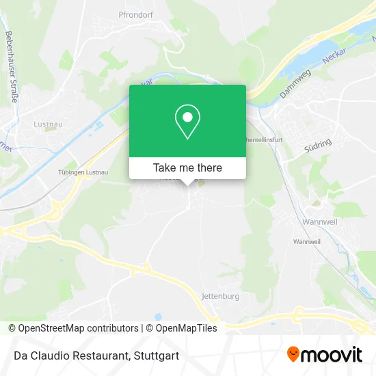 Restaurant Da Claudio map