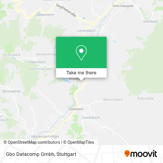 Gbo Datacomp Gmbh map