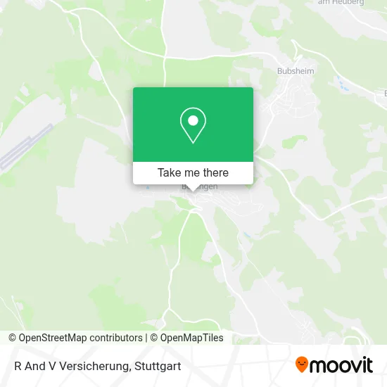 R And V Versicherung map