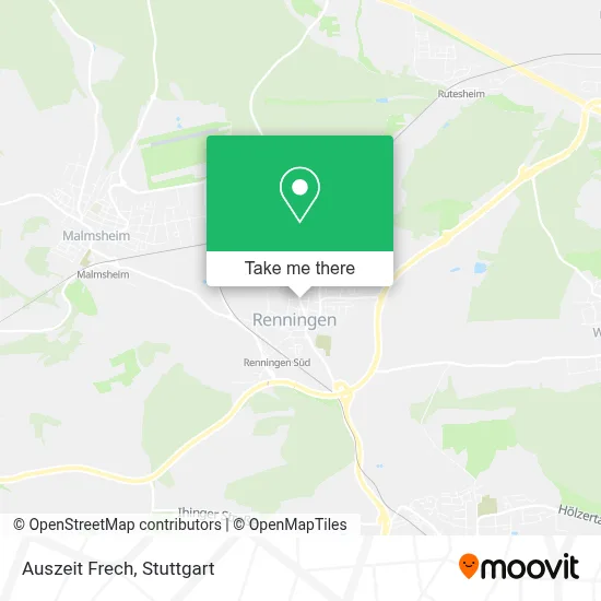 Auszeit Frech map