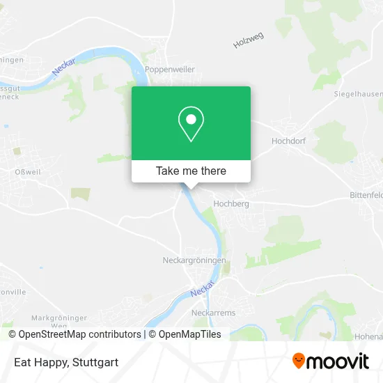 Eat Happy map