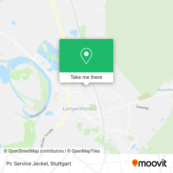 Pc Service Jeckel map