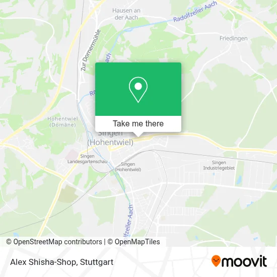Alex Shisha-Shop map