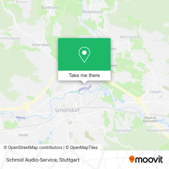Schmid Audio-Service map