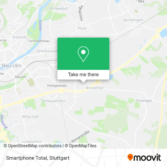 Smartphone Total map