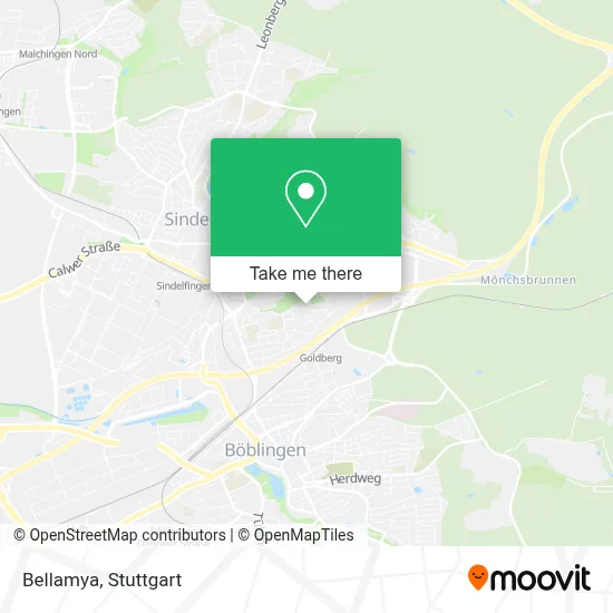 Bellamya map