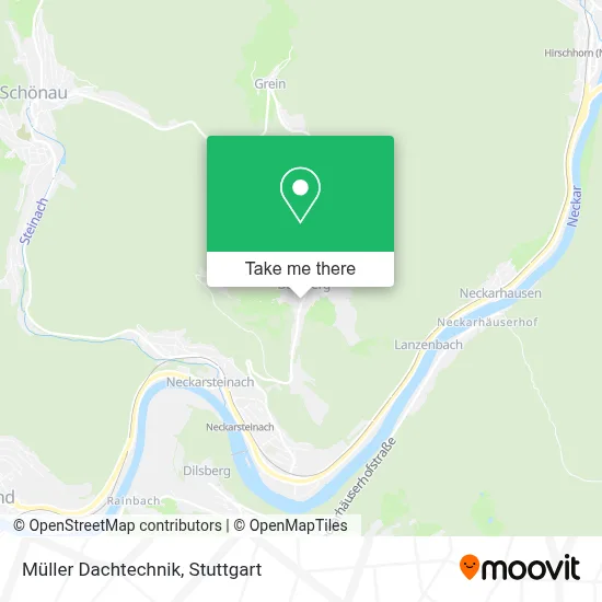 Müller Dachtechnik map