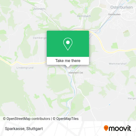 Sparkasse map