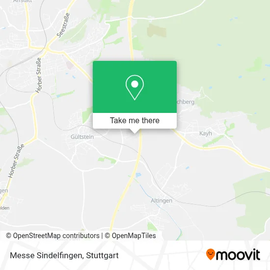 Messe Sindelfingen map