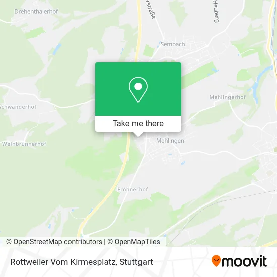 Rottweiler Vom Kirmesplatz map