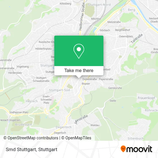Smd Stuttgart map