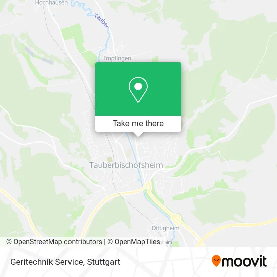 Geritechnik Service map