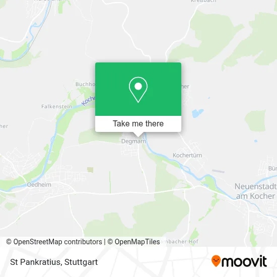 St Pankratius map