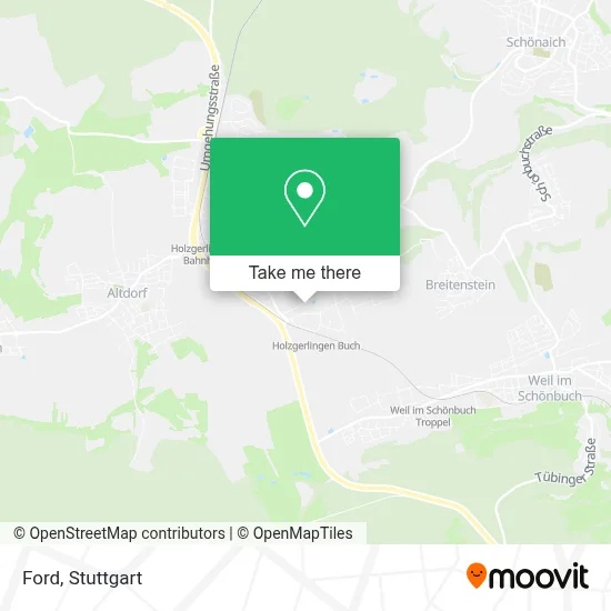 Ford map