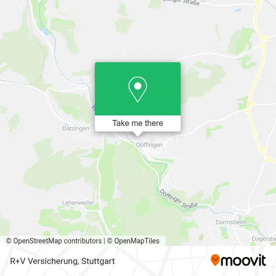 R+V Versicherung map