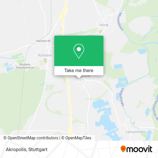 Akropolis map
