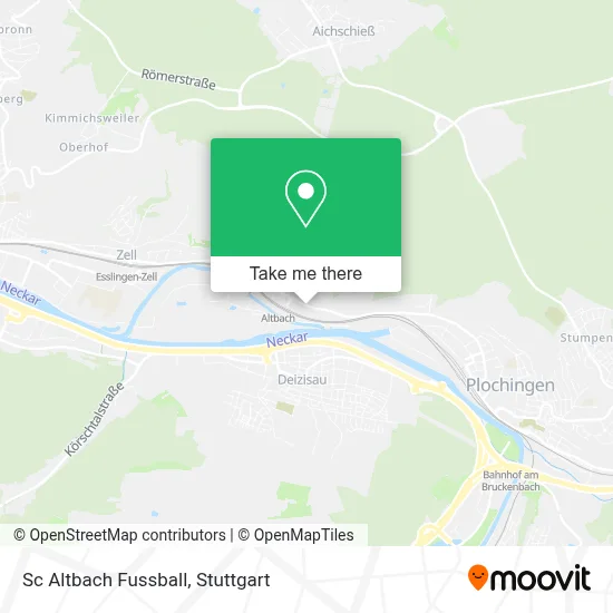 Sc Altbach Fussball map