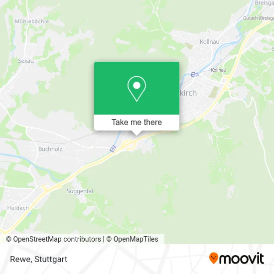 Rewe map