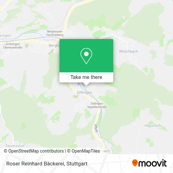 Roser Reinhard Bäckerei map