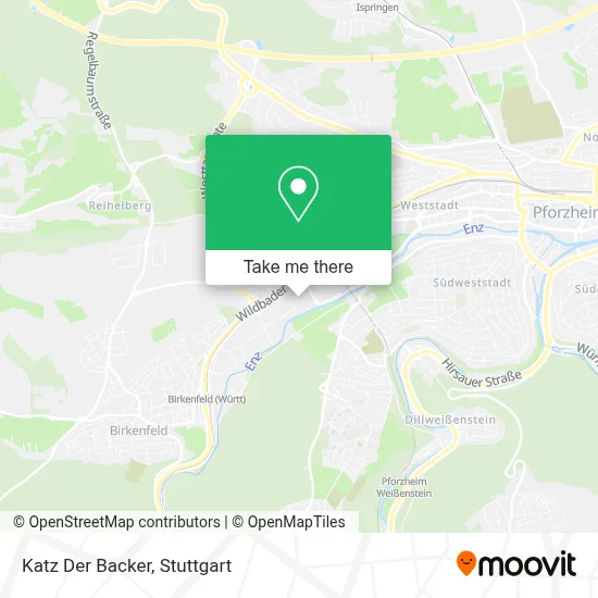 Katz Der Backer map