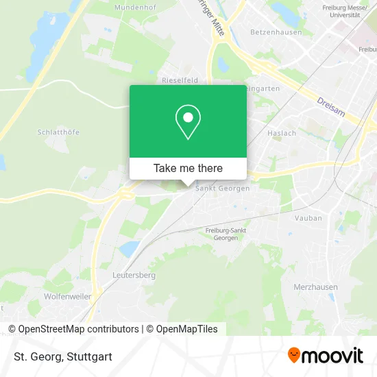 St. Georg map
