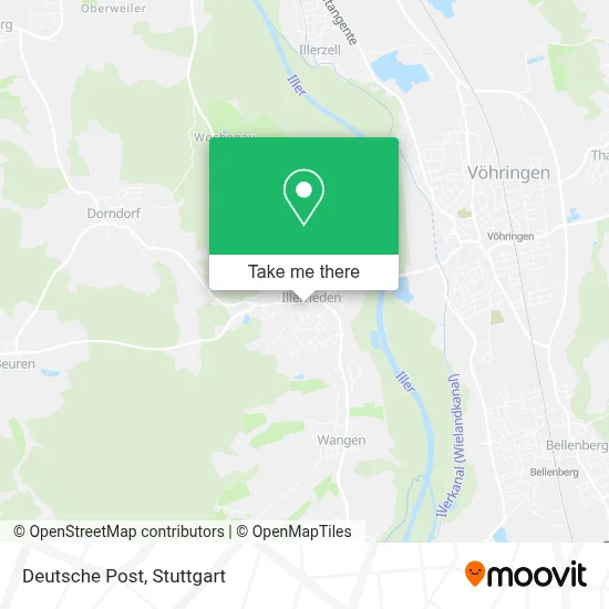 Deutsche Post map