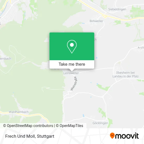 Frech Und Moll map