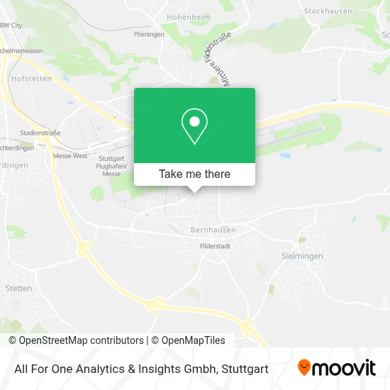All For One Analytics & Insights Gmbh map