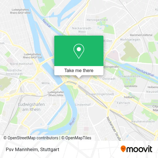 Psv Mannheim map