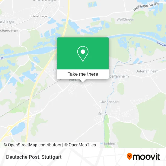 Deutsche Post map