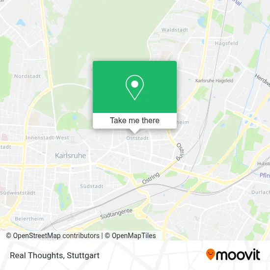 Real Thoughts map