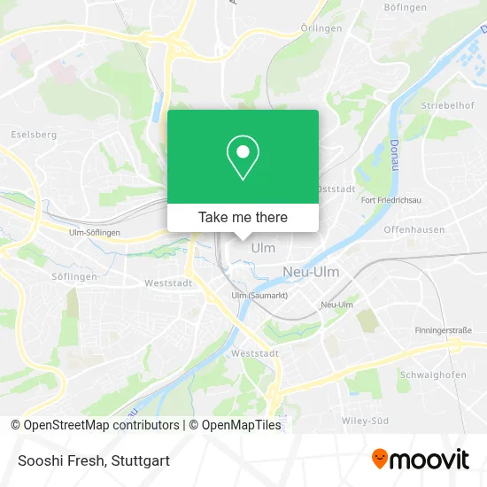 Sooshi Fresh map