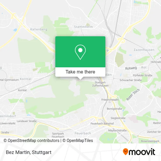Bez Martin map