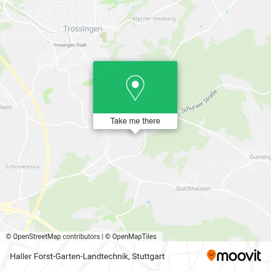 Haller Forst-Garten-Landtechnik map