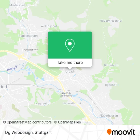 Dg Webdesign map