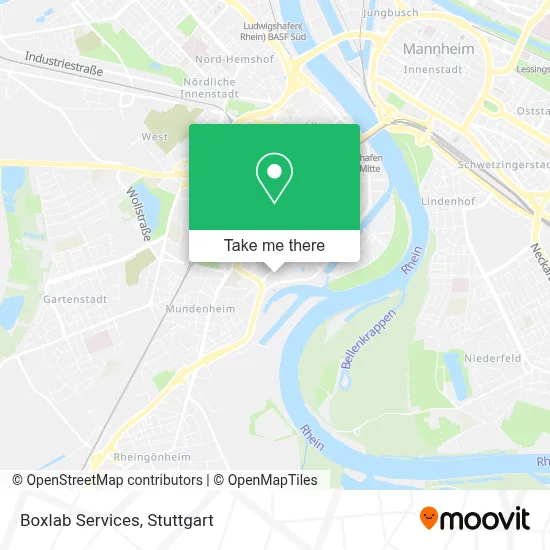 Boxlab Services map