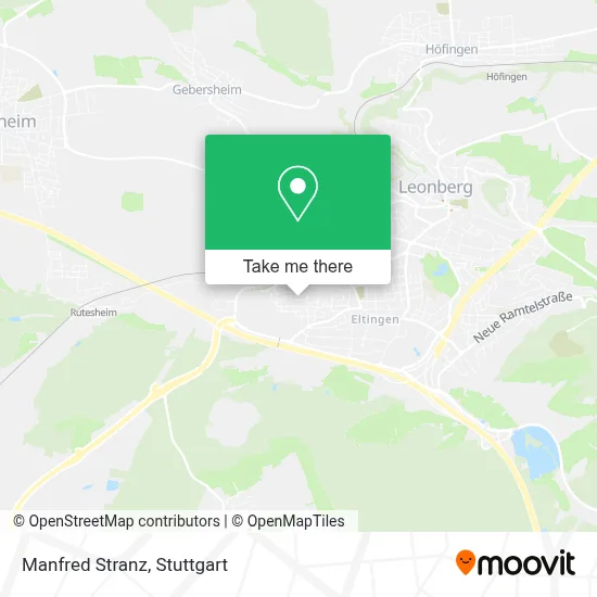 Manfred Stranz map