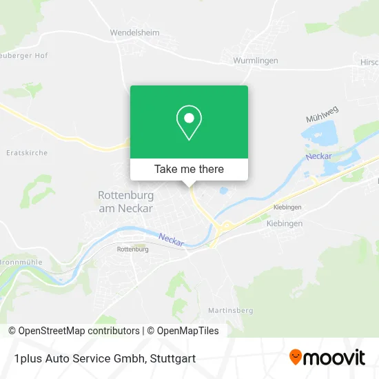 1plus Auto Service Gmbh map