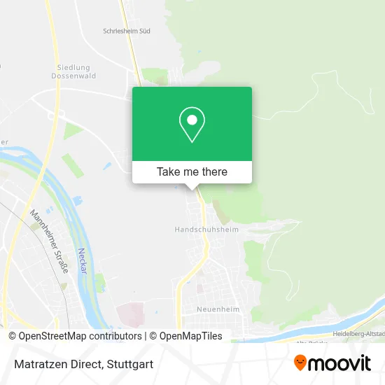 Matratzen Direct map