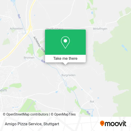 Amigo Pizza-Service map