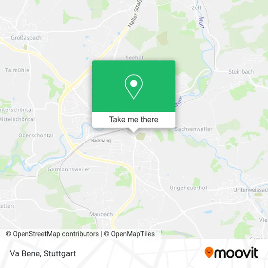 Va Bene map