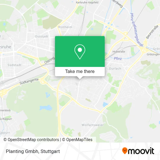 Planting Gmbh map