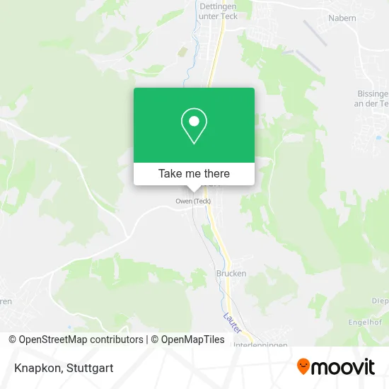 Knapkon map
