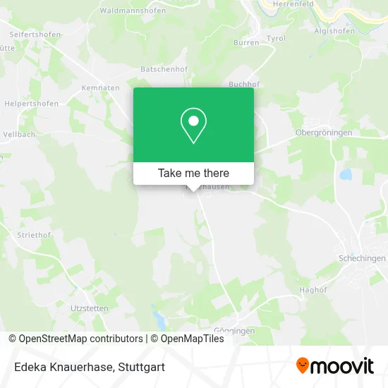 Edeka Knauerhase map