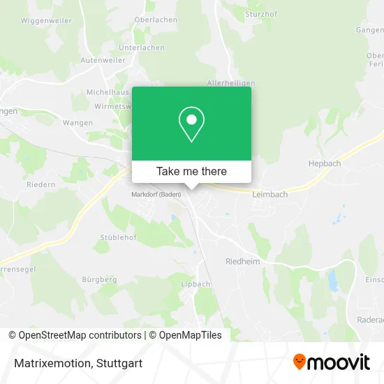 Matrixemotion map