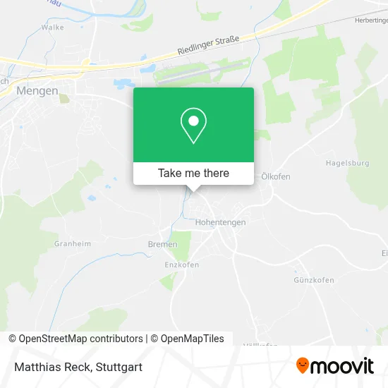 Matthias Reck map